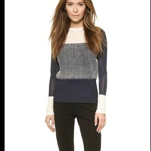 NWT Rag and Bone Marissa color block navy XXS $295